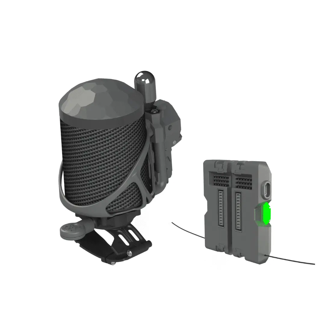 Dronavia Kronos Parachute System Action for DJI Inspire 3