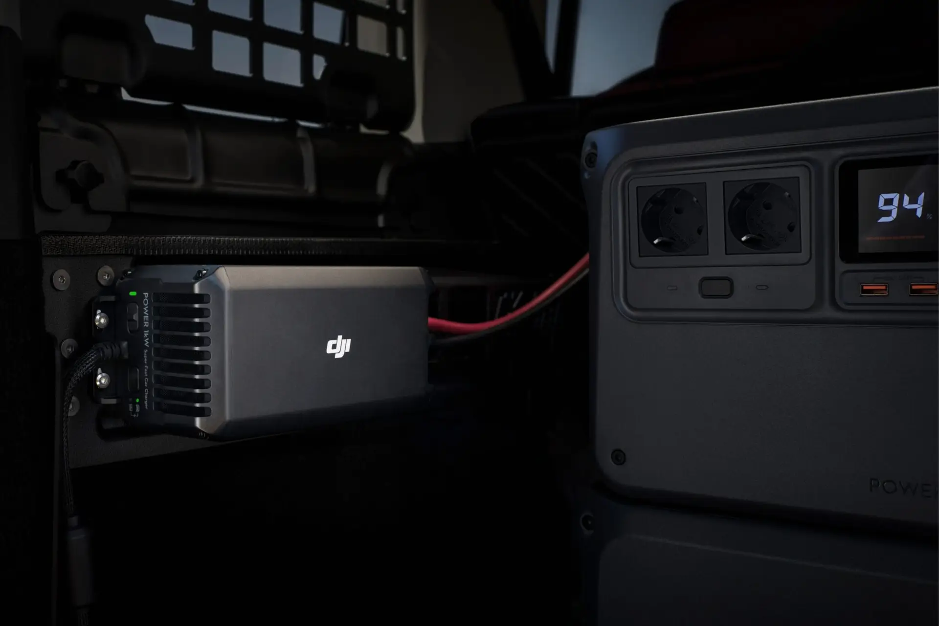 DJI Power 1kW Super Fast Car Charger