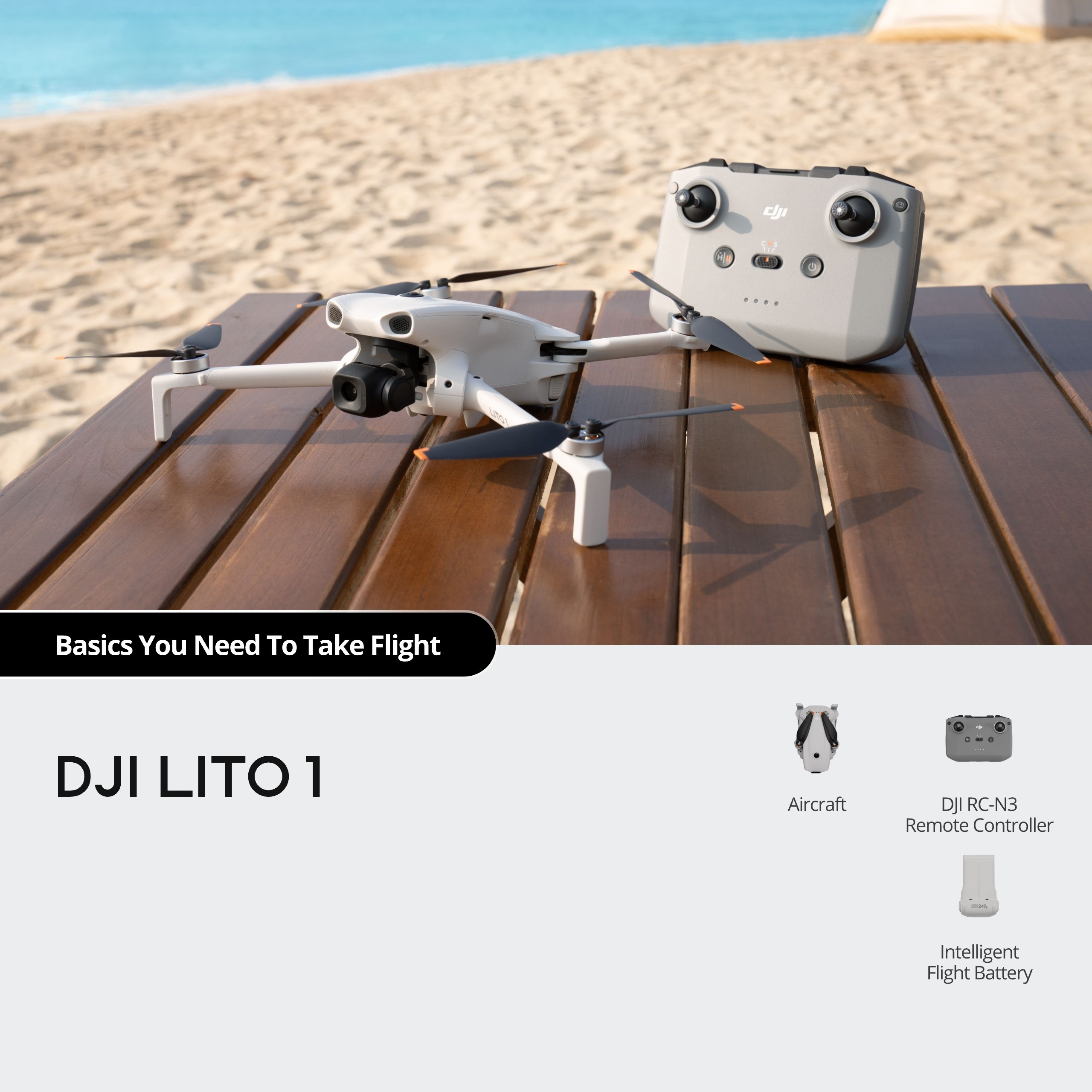 DJI Lito 1 - including RC-N3 Remote Controller (RC151)