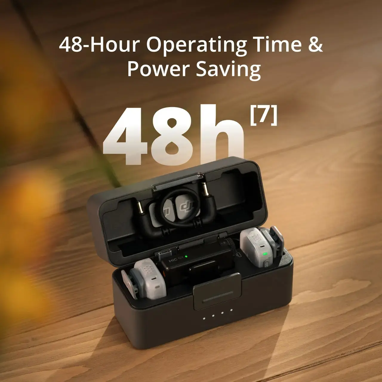 DJI Mic Mini 2 (2 TX + 1 Mobile RX + Charging Case) 48h