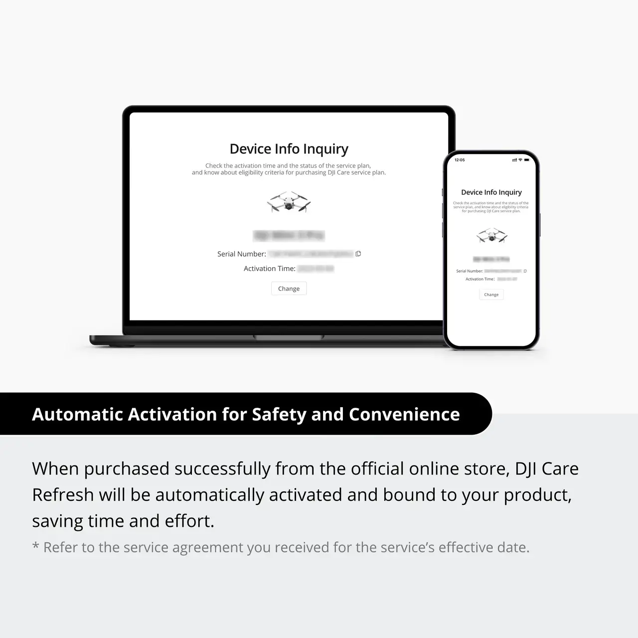 DJI Pocket 4 - DJI Care Refresh 2-Year Plan Card Activation