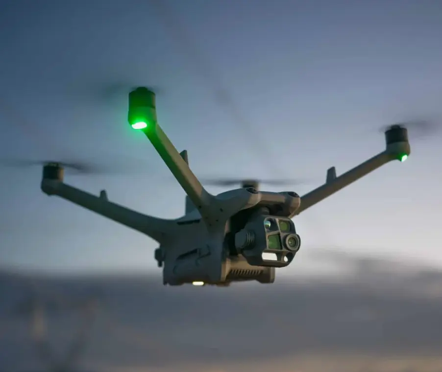 DJI Matrice 4TD Night Operations Obstacle Sensing Module, AL1 Spotlight, 3× Batteries & Launch Pad 3