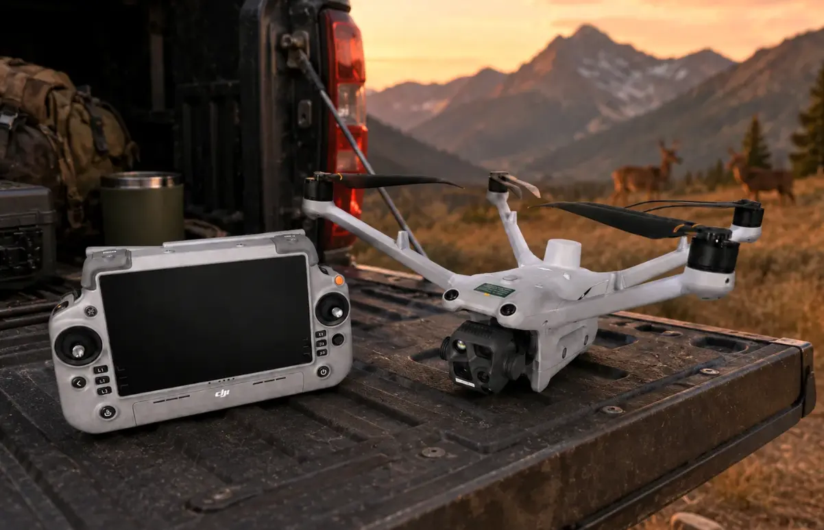 DJI Matrice 4TD Public Safety AL1 Spotlight, AS1 Speaker, 3× Batteries & Launch Pad 3