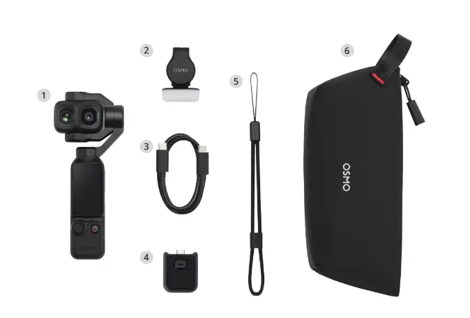 Osmo Pocket 4P - Standard Combo - Black 2